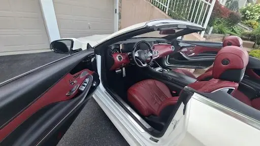 car interior detailing